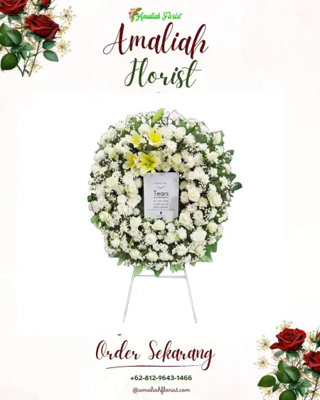 Krans Bunga Duka Semoyo